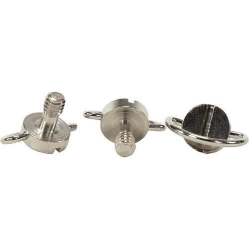 ikan 1/4"-20 D-Ring Screws - 3-Pack