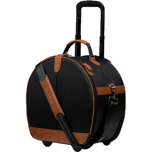  Tenba Sue Bryce Hat Box Roller Bag - Black/Brown