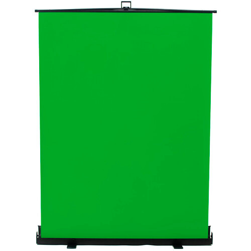 ikan Homestream 76" Tall Portable Pull-Up Background - Chroma Green
