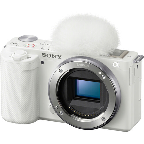 Sony ZV-E10 Mirrorless Camera Body - White