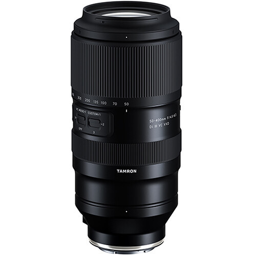 Tamron 50-400mm f/4.5-6.3 Di III VC VXD Lens - Sony E Mount