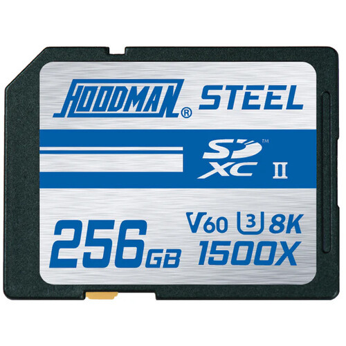 Hoodman 256GB Steel UHS-II SDXC Memory Card (2335971)