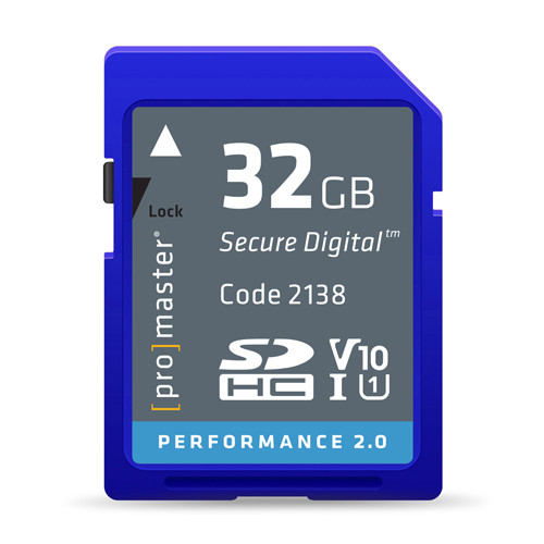 ProMaster Performance SDHC 2.0 UHS-I Memory Card - 32GB