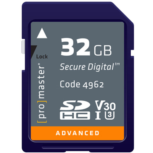 ProMaster Advanced SDHC UHS-I Memory Card - 32GB