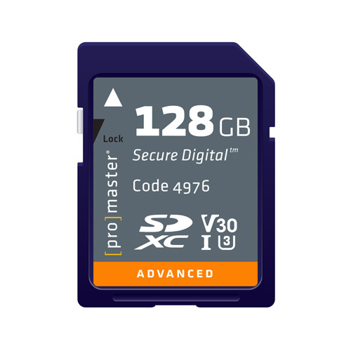 ProMaster Advanced SDXC UHS-I Memory Card - 128GB