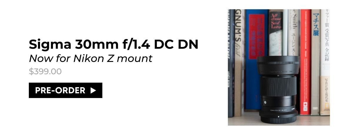 Sigma 30mm f/1.4 DC DN Contemporary Lens - Nikon Z