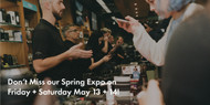 Spring Expo on May 13 + 14: Don't Miss Out on FREE classes and Great Sales