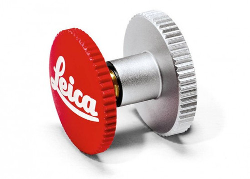 Leica Soft Release Button - 12mm Red