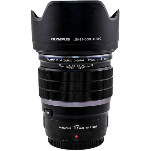 Used Olympus M.Zuiko Digital ED 17mm f/1.2 PRO Lens (EX-) (625408724)