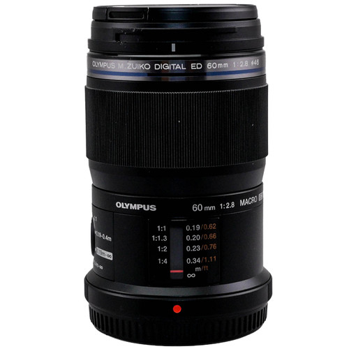 Used Olympus M.Zuiko Digital ED 60mm f/2.8 Macro Lens (EX+) (625605389)