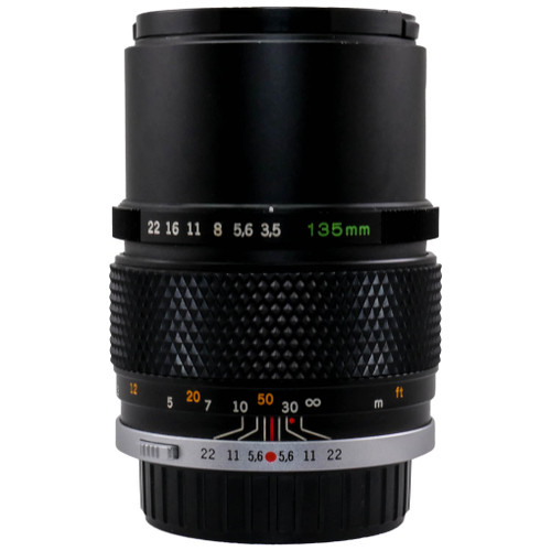 Used Olympus OM 135mm f/3.5 Lens (EX) (625553983)