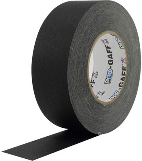Pro-Gaff Gaffers Tape Roll - 2 in x 55 yd Black