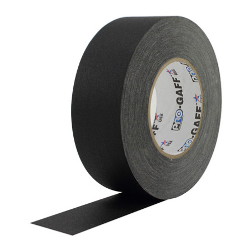 Pro-Gaff Gaffers Tape Mini Roll - 1 in x 12 yd Black