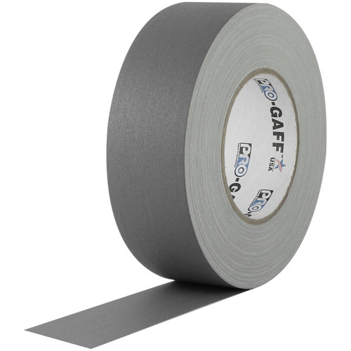 Pro-Gaff Gaffers Tape Mini Roll - 1 in x 12 yd Gray
