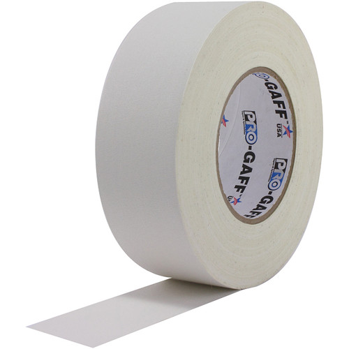 Pro-Gaff Gaffers Tape Mini Roll - 1 in x 12 yd White