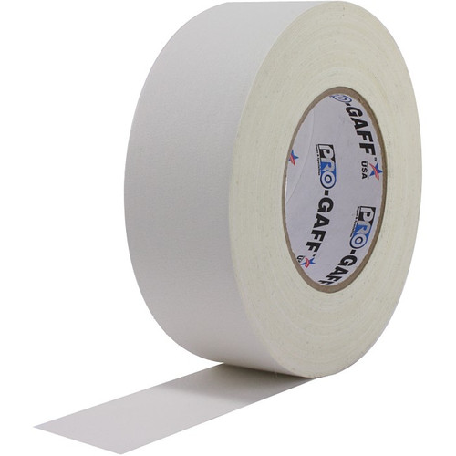 Pro-Gaff Gaffers Tape Roll - 2 in x 55 yd White
