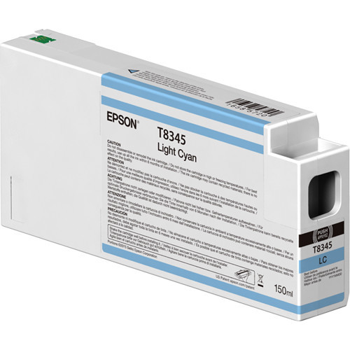 Epson T834 UltraChrome HD Ink Cartridge 150ml - Light Cyan