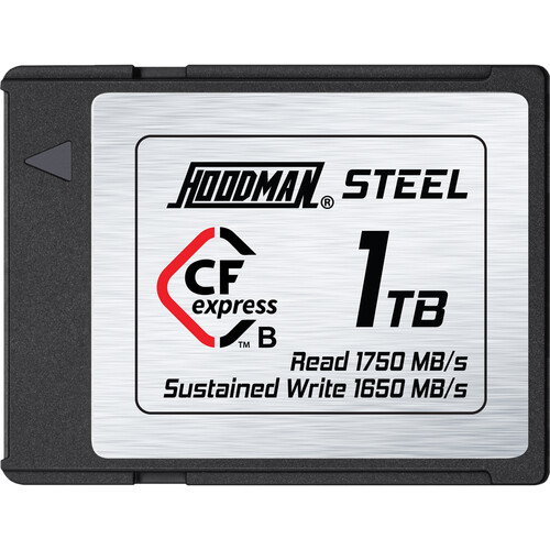 Hoodman 1TB Steel CFexpress Type B Memory Card